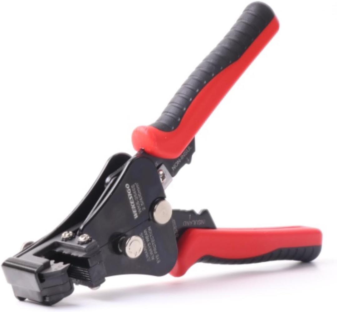 3 in 1 Adjustable Wire Stripper Tool, Automatic Solar Cable Stripper/Cutter for 2.5/4/6mm14-10 AWG Solar Wire