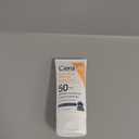 CeraVe 100% Mineral Sunscreen SPF 50 with Zinc Oxide & Titanium Dioxide, Hyaluronic Acid & Ceramides, Oil Free & Non-Greasy, Hydrating Mineral Sunscreen For Body, 5 oz