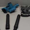 Cordless Leaf Blower for Makita 18V Battery,Electric Jobsite Air Blower with Brushless Motor,6 Variable Speed Up to 180MPH,2-in-1 Handle Electric Blower and Vacuum Cleaner(Battery Not Included)