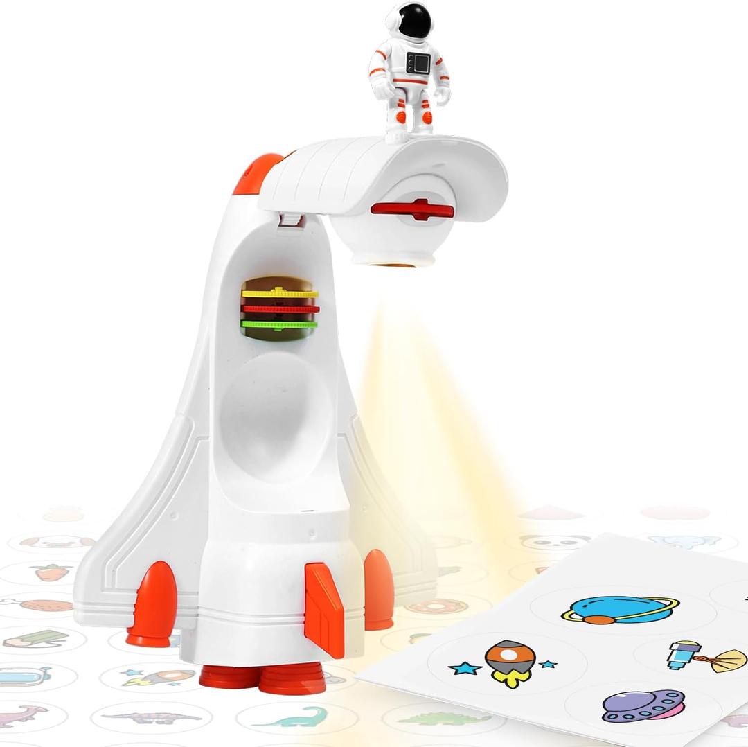Drawing Projector for Kids Tracing Drawing Projector Smart Art Sketcher Projector Toys for 3 4 5 6 7 8 Year Old Boys Girls Gifts (White)