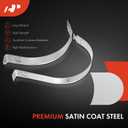A-Premium Set of 2PCS Fuel Tank Straps Compatible with Dodge Ram 1500 02-09, Ram 2500 Ram 3500 03-10 & Ram 2500 3500 11-19, (35 Gallon), Pickup, Replace# 52102522AA, 52102522AB, 52102522AC, 52102522AD
