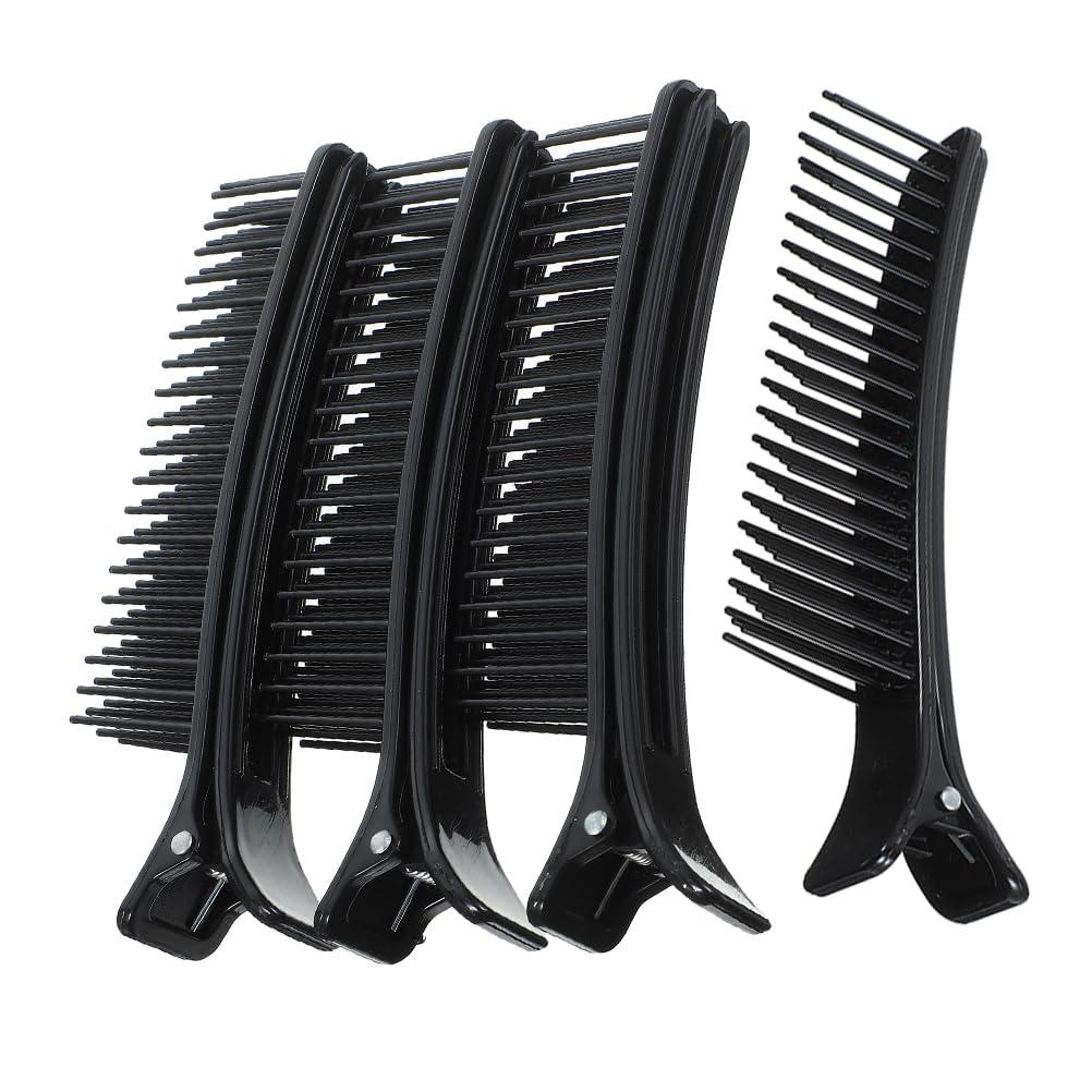 Didiseaon Hair Sectioning Clips, 4-Pack Non-Slip Professional Hair Styling Clips for Salon, Cutting, Dyeing, and Braiding, for All Types and Techniques