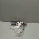 Weaver Equine Nylon Horse Halter, Triple-Ply Cheek Design, Original Non Adjustable Halters for Horses, Equine Tack (Black)