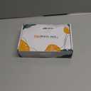 MINLEE Ombre Gray Wig with Bangs for Women 14 Inch Short Bob Wavy Curly Wig Grey Hair Wigs Heat Resistant Synthetic Wigs