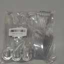 Plastic Ice Tongs and Scoops Mini Kitchen Tongs Utility and Ice Shovel Buffet Scoop for Cocktail Whiskey Tea Party Candy Dessert Buffet