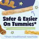 Pawstruck All Natural 11-12" Roasted Collagen Sticks for Dogs – Low Odor & Long-Lasting Bully Stick & Rawhide Alternative, Single Ingredient, Vet Approved – 5 Pack