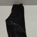 Conceited Luxe Leggings Velvet or Vegan Leather(Medium, Black)