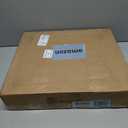 Seachrome 18 inch Silhouette Slimline Folding Wall Mount Shower Bench Seat, White Seat with Silver Frame