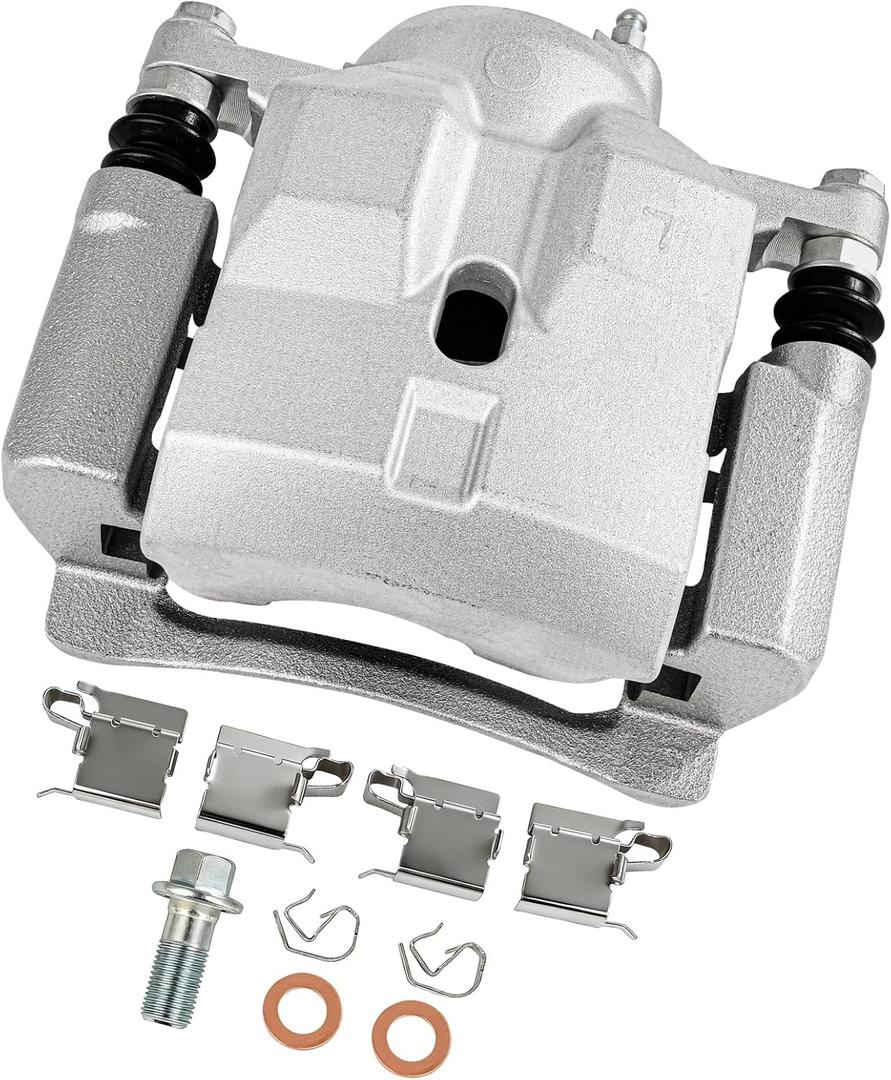 cciyu Front Left Brake Caliper Assembly w/Bracket 19B6272 For Lexus For CT200h,For Toyota For Corolla/For Prius/For Prius AWD-e/For Prius Plug-In/For Prius Prime