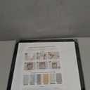 NAIMOER 2Pack Diamond Painting Frames, Frames for 35x35cm Diamond Painting Canvas, Magnetic Diamond Art Frame Self-Adhesive, Frames with Hooks for Wall Window Door (Black)