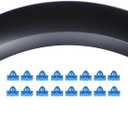 Front Passenger Side Wheel Fender Flare Molding with Clips for Dodge Charger 2020-2023