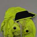 Dog Raincoat Waterproof Rain Poncho with Hoodie, High Reflective Adjustable Pet Rain Jacket with Leash Hole for Dogs (Fluorescent Green, X-Large)