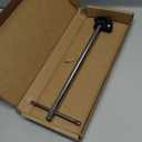 DURATECH 11" Basin Wrench, Sink Wrench, Adjustable Tap Nut Spanner Basin Spanner, Capacity of 3/8" to 1-1/4" for Fixing Back and Union Nuts Under Sink