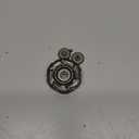 EDC Fidget Sliders Open Armor Spinning TopFidget Toys Stress Relief for Adults Magnetic Metal (Grey)