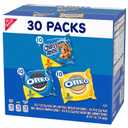 Nabisco Sweet Treats Cookie Variety Pack OREO, OREO Golden & CHIPS AHOY!, Christmas Cookies Stocking Stuffers, 30 Snack Packs (2 Cookies Per Pack)