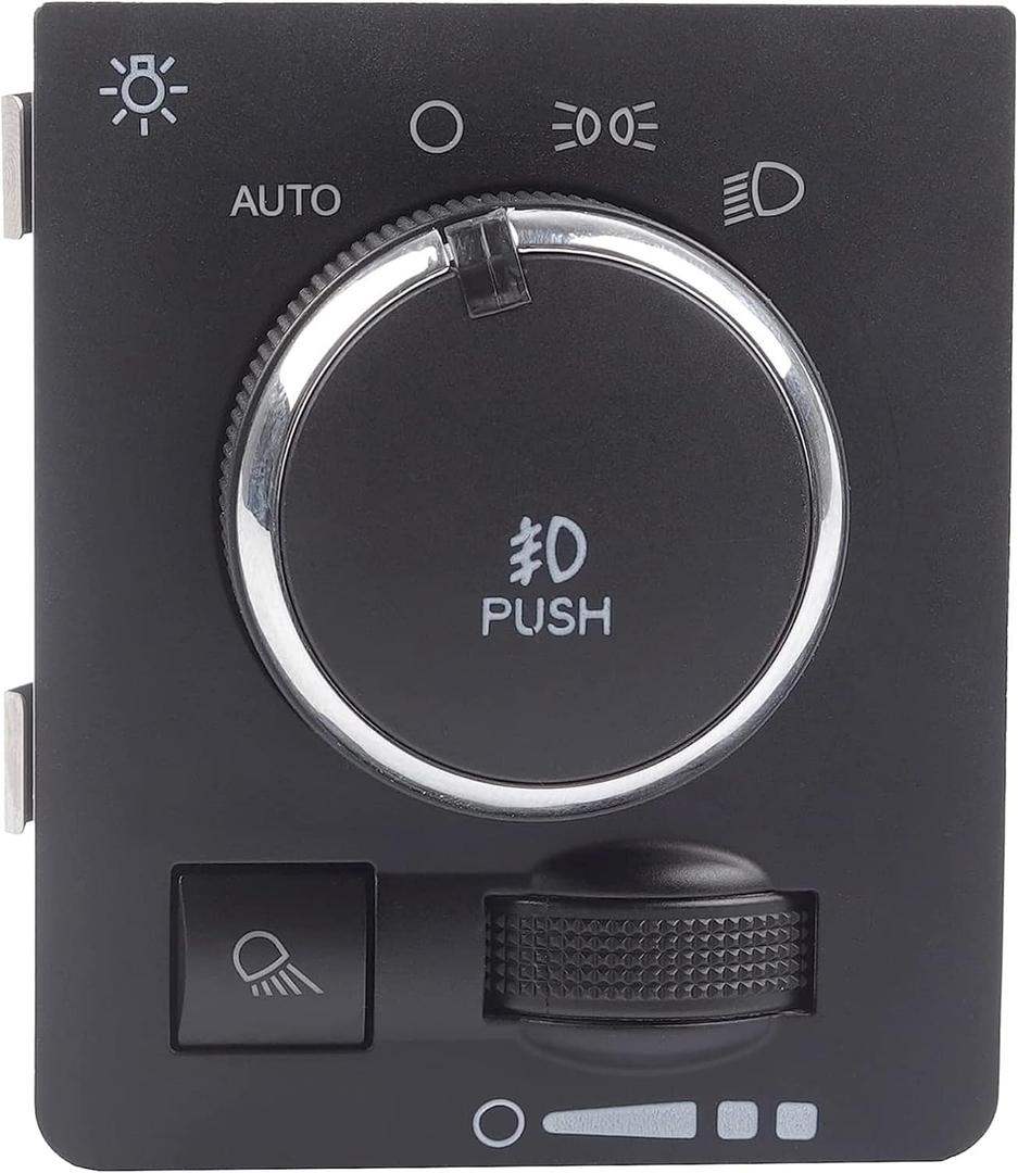 Dasbecan Headlight Switch Lamp Switch Compatible with 2013-2018 Ram 1500 2500 3500 2019-2021 Ram 1500 Classic 68146507AA 68269912AA 6814507AA 68189154AA