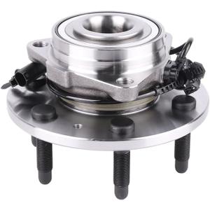 4WD Front Wheel Hub Bearing Assembly W/ABS 515096 for Chevy Sierra 1500, Avalanche, Silverado, Suburban, Tahoe, Cadillac Escalade, GMC Yukon Sierra 1500