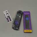 for Roku Voice Remote Control with 4 Shortcuts & Easy Setup, Voice Remote Replacement for Roku TV, Audio Devices, Most Players