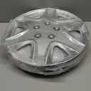 SCITOO Replacement Size 15-Inch Silver Hubcaps 4-Pack, Quick fit for Various Vehicles, Beautiful Look for Most Cars Trucks SUV