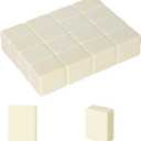 32 Pcs Blank Mahjong Tiles Game Set, Suitable for 1.2 "(30mm) Standard Size American Mahjong Tiles, Replace Lost Tiles & Can Be Used Together with Mahjong Stickers (Stickers Not Included) (Ivory)