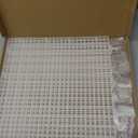 4 Aquarium lid Hood Fish Tank top Cover Terrarium lid Plastic Grid Panel Egg Crate Grate 6 Aquarium Glass Cover Board Clip