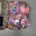 Beayuck Kids Makeup Kit for Girls - Girls Makeup Kit Toys, Real Washable Cosmetic Set with Storage Case, Kids Play Makeup Set for Christmas Birthday Gift 3 4 5 6 8 10 11 12+ Years Old, Pink