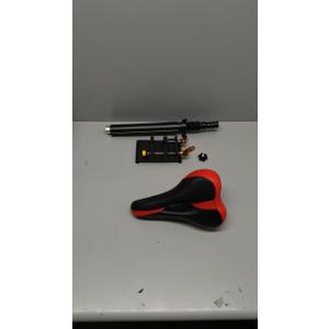 KENANLAN E Saddle Electric Scooter Seat Fits for Xiaomi M365, Adjustable Universal Punch Scooter Seat Attachment, Folding Seat Replacement