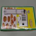 Cookie Press for Baking Set: Maiziyun Metal Cookie Presses Gun Kit 13Pcs Cookie Discs 8Pcs Piping Tip for Cookies Decoration Baking