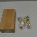 Vintage Butterfly Shaped Decorative Wall Hook Rack Hanger for Hanging Clothes Coats Towels Keys Hats, 1 Pack Antique Metal Mounted Wall Hook