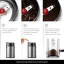 Bodum Bistro Electric Blade Coffee Grinder, Brushed Stainless Steel