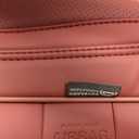 Coverado Seat Covers, Car Seat Covers Front Seats, Car Seat Cover, Car Seat Protector Waterproof, Car Seat Cushion Nappa Leather, Red Seat Covers Carseat Cover Universal Fit for Most Cars