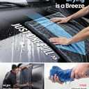 Wigoo Premium Microfiber Car Drying Towel 1300 GSM, 36" x 24" [Ultra-Absorbent, Streak-Free] Dual-Sided Edgeless Cleaning Towels with Twisted Loop, for Auto Detailing, Cars, SUV, Truck (2 Sizes)