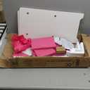 Delta Children Deluxe Multi-Bin Toy Organizer with Storage Bins, White/Pink Bins