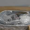 Autumn Alley Farmhouse Toilet Paper Holder - Free Standing With Reserve Storage for Mega Rolls, Magazines - Bathroom Accessories, Galvanized Decor