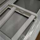 Vinyl Basement Window, Bathroom Sliding Window 32" x 20" White