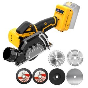 3" Mini Circular Saw Compatible With DeWalt 20V MAX Battery(NO Battery) Cordless Cut Off Tool with Brushless Motor,3" Blades,19500RPM,Removable Dust Cover for Metal/Wood/Tile/Plastic