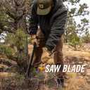 Gerber Gear Gator Machete 25" / 18" with Saw and Plain Edge Blade for Camping, Hunting, Gardening and Bushcraft, Includes a Gator Grip and Protective Sheath, Stainless Steel Blade