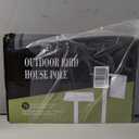 Bird Feeder Pole for Outdoor, 1 Pack 109 Inch Bird House Pole for Outside Heavy Duty, Adjustable Feeder Stand for Smart Wild Birds Watching