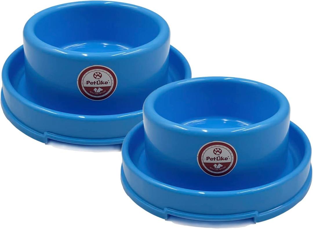 PetLike Ants Away Dog Bowls Pet Food Bowls, No Spill Cat Food Bowl Water Food Feeder Pet Dishes for Cat Puppies Small Medium Dogs