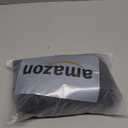 BUYUE A Set of Stretch Armless Office Chair Backrest Cover and Cushion Seat Cover, Student Computer Chair Washable Dustproof Protectors (Velvet, Black)