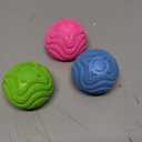 Fuzz Ball Squishy 3 Pcs, Squishy Fuzz Ball Soft Sensory Squeeze Toys, Stress Balls for Adults, Anxiety Stress Relief Fuzzball, Office Desk Decor (Pink, Blue & Green)
