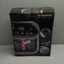 Foot Spa Electric Rotary Massage, with Touchscreen Pro Color Display, Collapsible Foot Bath with Heat, Bubble,Remote Control, Temp Control, and 24 Motorized Shiatsu Massage Balls (Dark Grey)