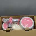 SEREED Baby Balance Bike for 1 Year Old Boys Girls 12-24 Month Toddler Balance Bike, 4 Wheels Toddler First Bike, First Birthday Gifts, Pink