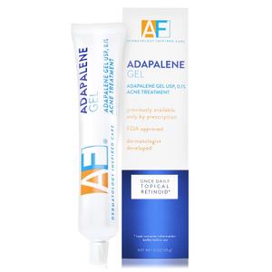 Acne Free Adapalene Gel 0.1%, Once-Daily Topical Retinoid Acne Treatment, Dermatologist Developed, Unclogs Pores and Clears Acne, Prevents and Improve Whiteheads and Blackheads, 1.6 Ounce, BBD: 08/2026