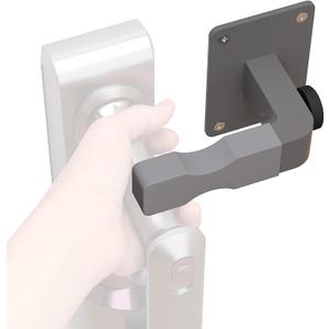 Shark Vacuum Cleaner Wall Mount Mini Shark Cordless Vacuum Stand Compatible for Shark IX141 IZ562H IZ682H IZ361H IZ462H IZ163H IZ363HT IZ483H and V7 V8 V10 V11 V12 V15 (Gray)