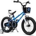 Glerc Rover Kids Bike, 12-18 Inch Boys Bike for 2-9 Years Old Children, Kids Bicycle with Water Bottle & Basket & Training Wheels, Multiple Colors