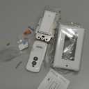 Smart Switch with App & Remote Control, Alexa Light Switch Single-Pole, 2.4GHz Wi-Fi Timer Wall Switch Compatible with Alexa Google Home, Neutral Wire Needed, No Hub Required (1 Pack)