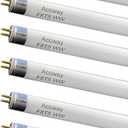 (6 Pack) F8T5/WW 12 Linear Fluorescent Light Bulb, 8W Warm White T5 Tube, 3000K Soft White Lamp, G5 Mini Bi Pins Base Replacement for Under Cabinet Light, RV, Closet