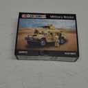 Military Vehicle Building Toy for Age 6 7 8 9 10 11 12+, Battle Brick, Compatible with Major Brand, Army Series Building Block with 2 Soldiers Figures (265 Pieces)