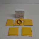 5 Pcs Vintage Mini Picture Frames Small Antique Resin Photo Frame Wall Hanging for DIY Jewelry Display Photography Christmas Photo Holiday Party Decoration (Gold)